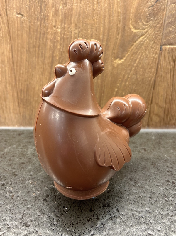 Poule chocolat de pâques